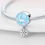 Kerst sneeuwpop kralen DIY accessoires Maak unieke kerstversiering met deze charmante kralen. Perfect voor creatieve en leuke knutselprojecten. — foto 1
