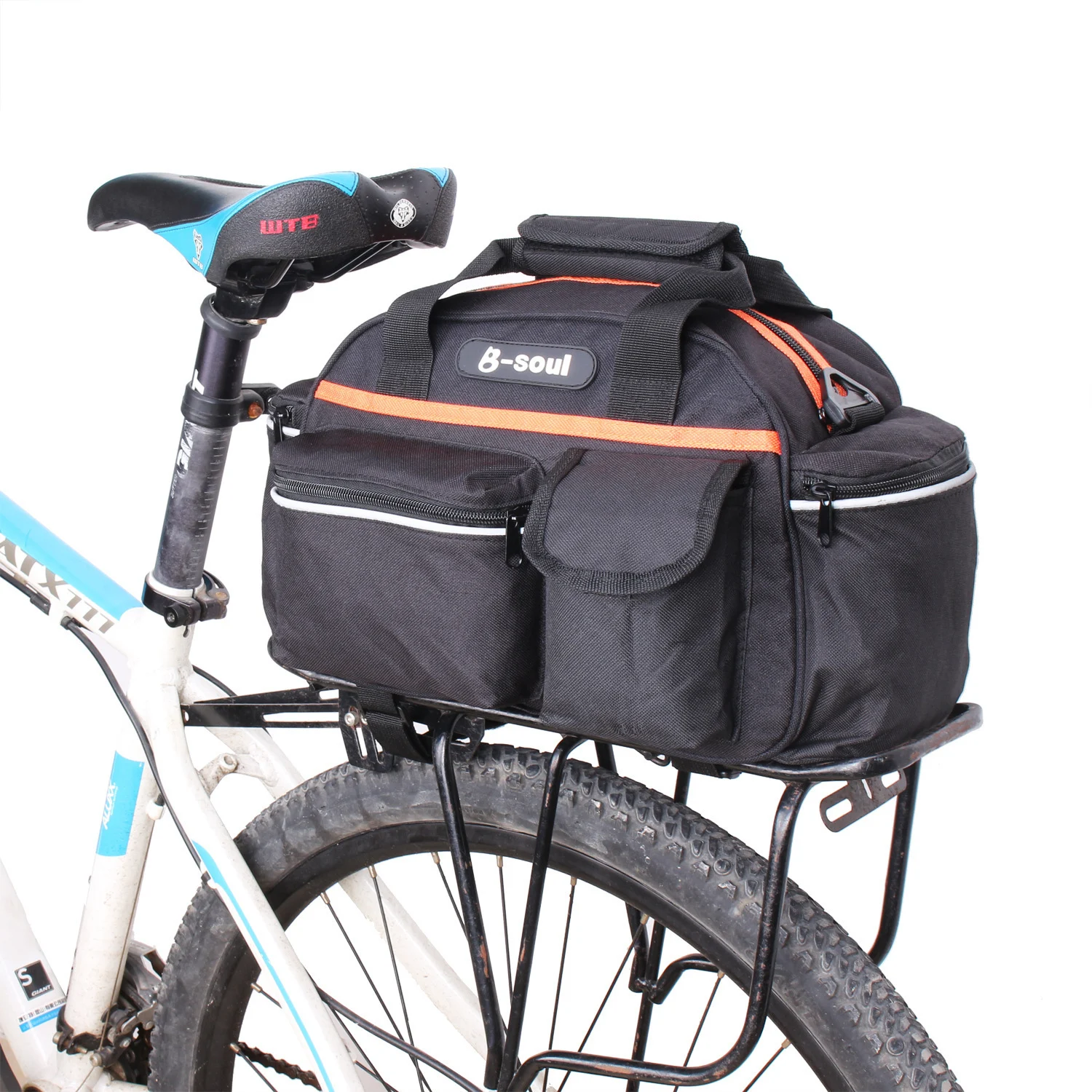 Pacchetto mensola per mountain bike. Conservazione sicura e organizzata per la tua bici e gli accessori. Ottimizza lo spazio e tieni l'attrezzatura a portata di mano. — foto 10