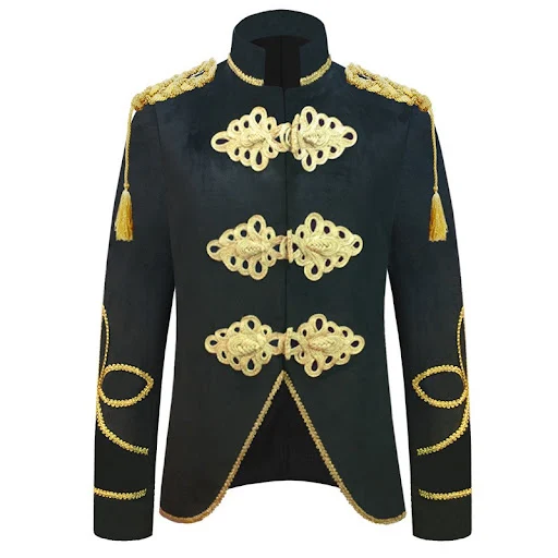 Title 5, Mens European Velvet Court Dress Stage Costume...