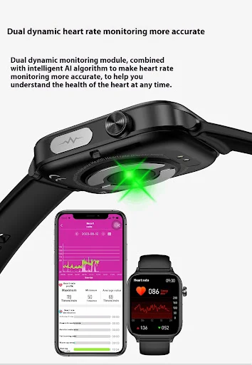 Title 15, Nieuwe ET570 Smartwatch met Bluetooth bellen, E...
