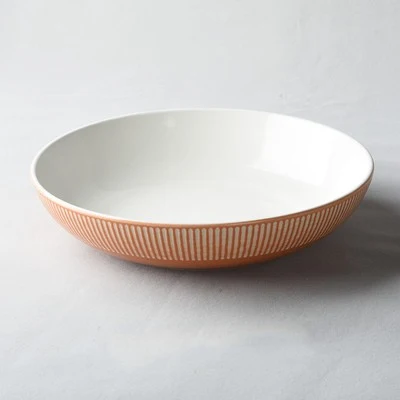 Title 9, Western Ceramic Household Dish Round Dinner Pla...