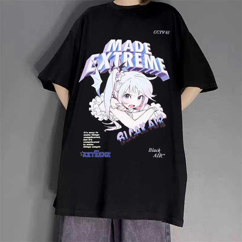 Title 2, Camisa Estilo Coreano Manga Solta Marca Tide pa...