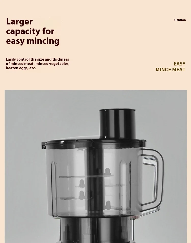 Title 6, Large Capacity Grinding Machine Household Cytod...