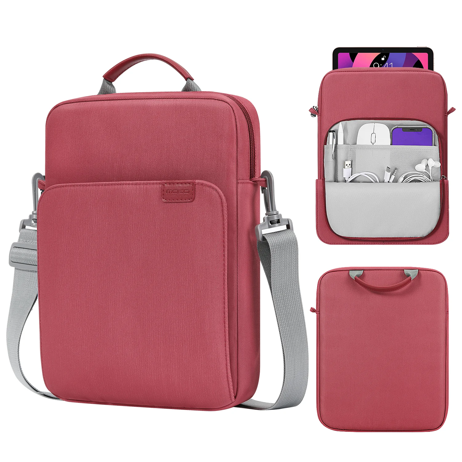 Title 5, Waterproof Wearable Crossbody Laptop Bag. Carry...
