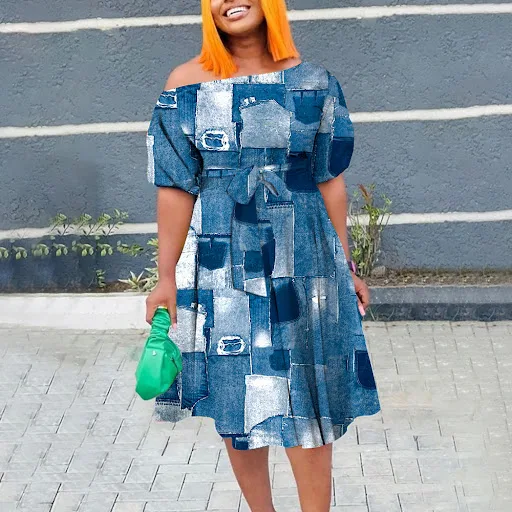 Title 12, Fashion Elegant Tied African Plus Size Long Dress