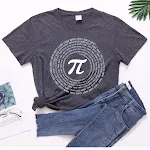 Camiseta feminina casual com estampa digital de manga curta solta — foto 11