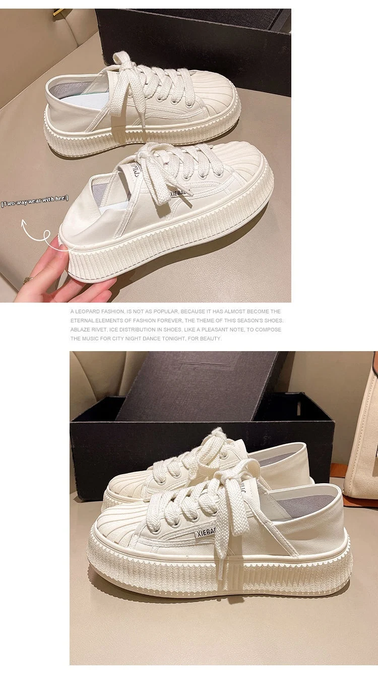 Title 3, Student Versatile Chic Shell Shoes. Comfortable...
