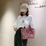 Luipaard tote ketting schouder crossbody tas — foto 7