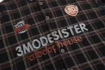 Camisa Polo Casual Xadrez com Letras, Gola Clássica. Conforto e estilo para o dia a dia. Perfeita para um visual moderno e despojado com toque único. — foto 16