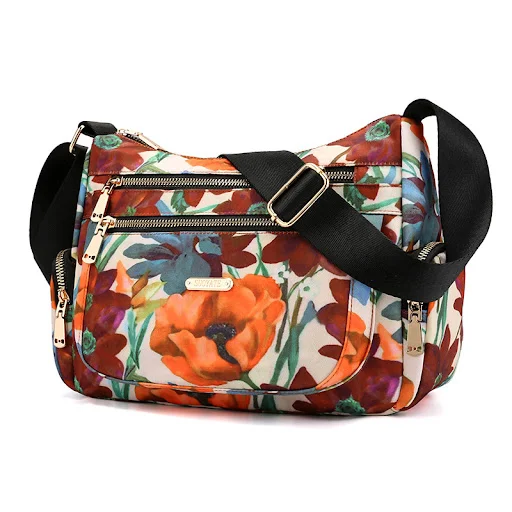 Title 3, Womens Casual Multi-Compartment Travel Messeng...