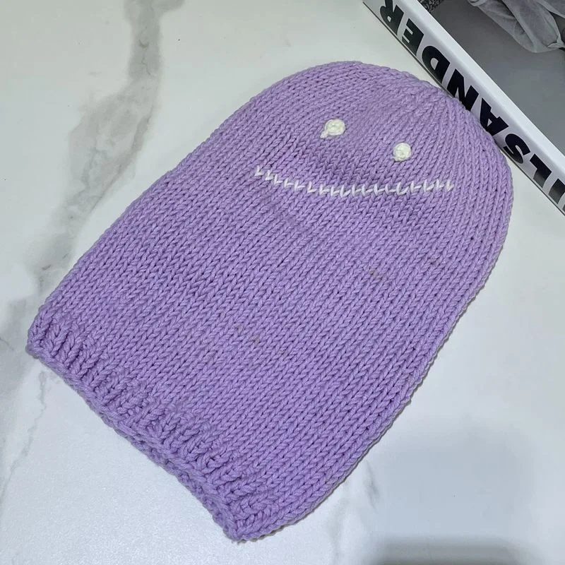 Title 7, Leuke warme wollen beanie met oor bescherming. ...