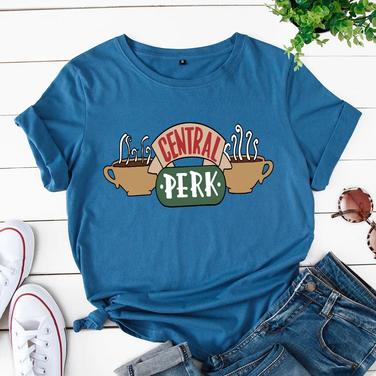 Title 5, Womens CENTRAL PERK Short Sleeve T-shirt