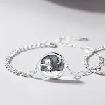 Pulseira de esmalte geométrica Original Star Moon, acessório elegante para mulheres. Design estrela lua, ideal para presentes e complementar seu visual com charme. — foto 8