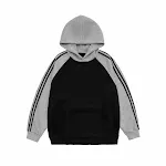 Blusa Raglan com Listras e Costura Contrastante, Unissex, Perfeita para um Look Moderno e Despojado, Conforto e Estilo. — foto 6