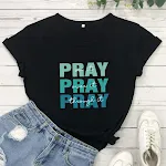 Color Letter T-Shirt European And American New Street Fashion Short-Sleeved Tops For Men And Women — photo 4