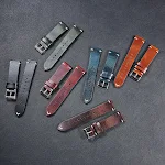 Color-Changing Leather Strap Vintage Oil Wax. Elevate your watch with evolving style and enduring quality. A timeless ac — photo 18