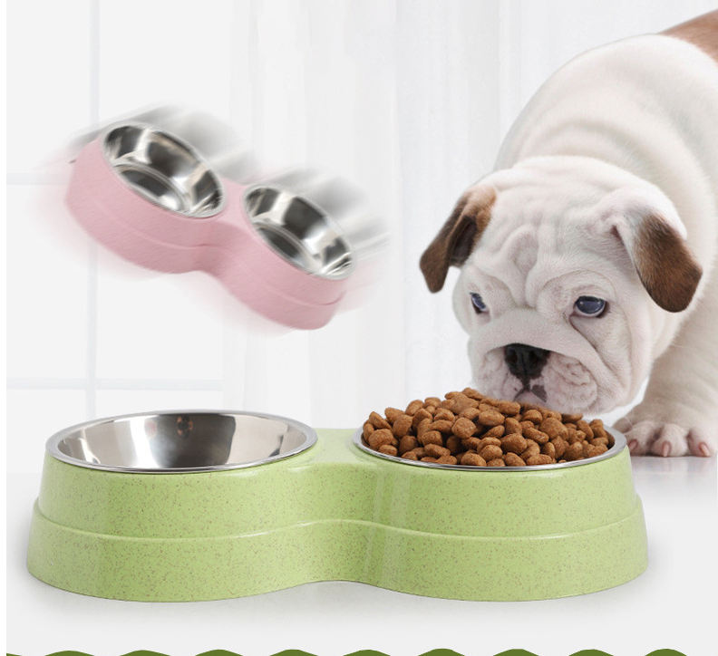 Title 7, Stainless steel rice bowl pet supplies