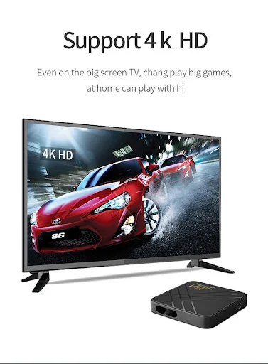 Title 4, Android TV Box 4K HD Smart Player Dual-band WiF...