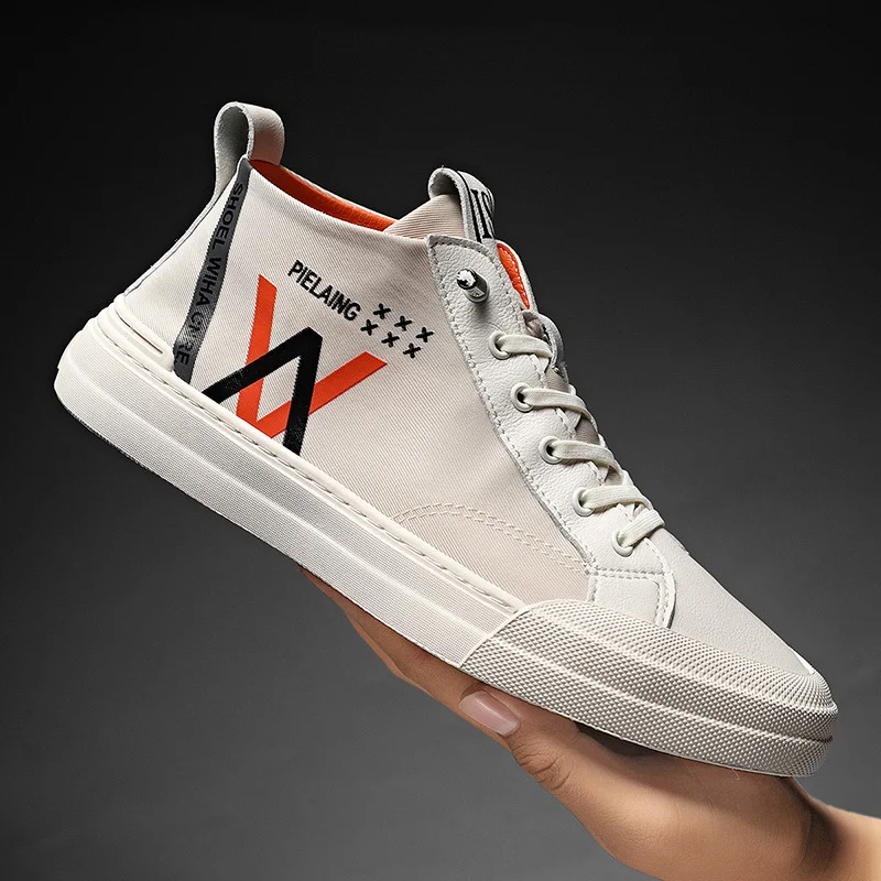 Versatile high-top sail shoes crafted from viscose. Perfect for casual wear and a comfortable fit. Experience fashion an — photo 1