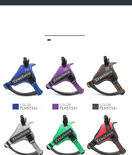 Title 5, Chest harness vest-style for medium to large do...