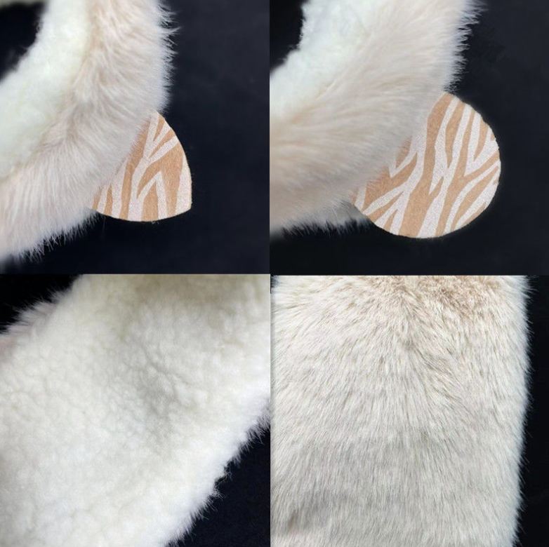 Title 1, Cute and thick high-value cat ears with ear cov...