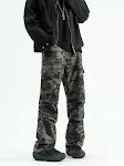 Fashion Brand Design Sense Paratrooper Denim Trousers. Experience the perfect blend of style and comfort with these dura — photo 2