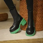 Black and green