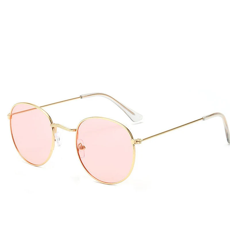 Title 6, All-match metal round sunglasses