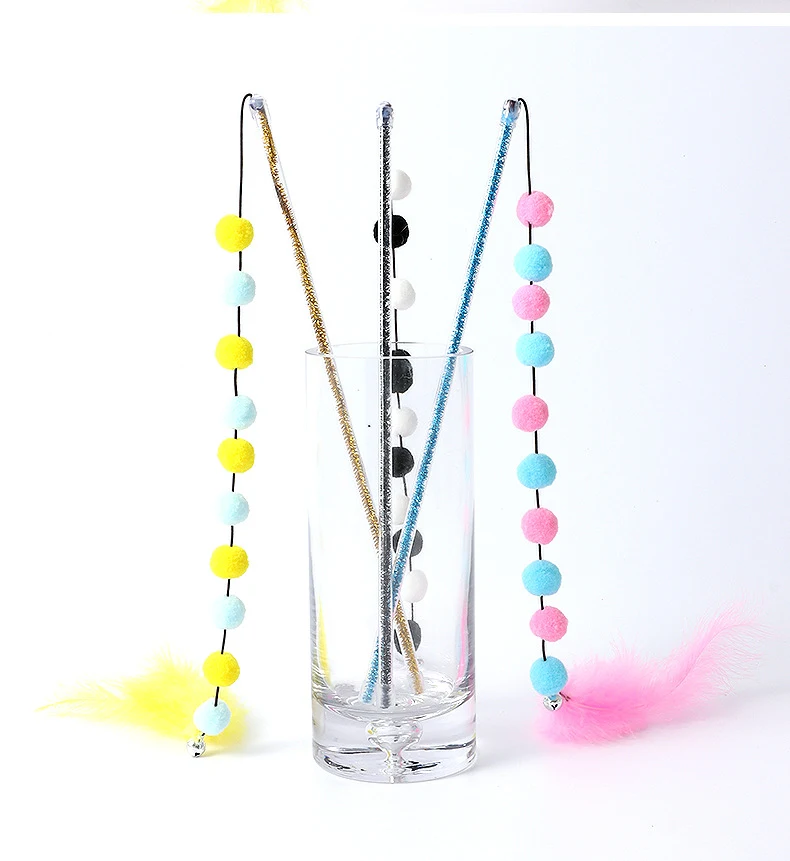 Title 13, Feather Cat Toys Interactive for Cats Teasing D...