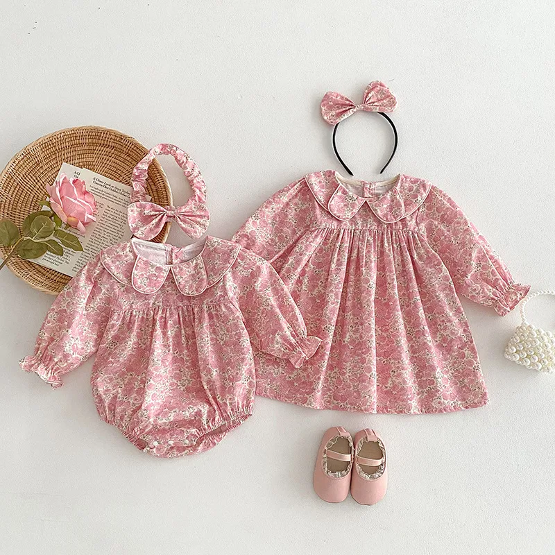 Title 21, Meisjes jumpsuit met poppenkraag romperjurk, id...