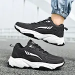 Plus Size Sneakers Men's Shoes Trend Korean Warm — photo 1