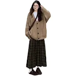 Conjunto de duas peças saia e suéter feminino. Elegância e conforto em uma só peça. Ideal para diversas ocasiões e looks sofisticados. — foto 5