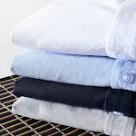 Casual Loose Cotton Square Neck Long Sleeve Shirt offers comfortable style. Perfect for everyday wear, this shirt combin — photo 5