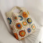 Bolsa de ombro DIY com material artesanal tecido, cores contrastantes retrô, Zero Basic Learning. Crie e aprenda fazendo sua bolsa exclusiva! — foto 9