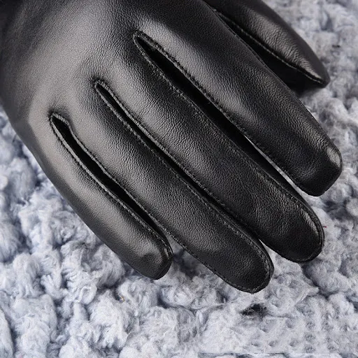 Title 2, Womens sheepskin fleece-lined warm gloves for ...