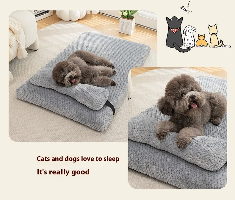 Title 8, Comfortable Pineapple Plaid Winter Warm Pet Mat...