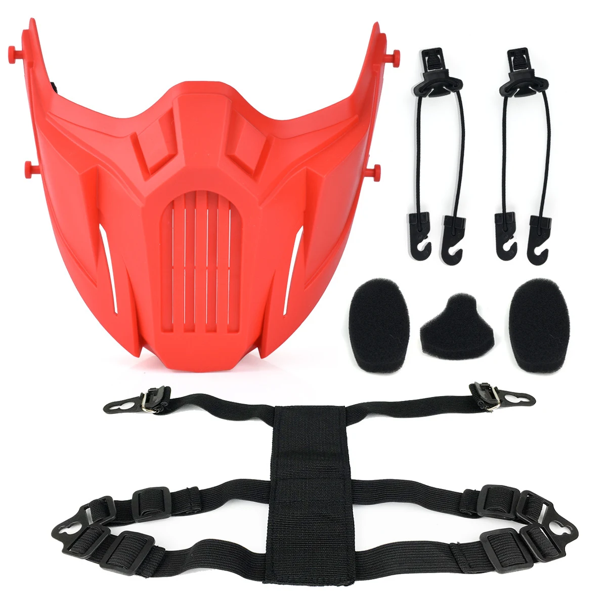 Title 8, War Wolf Half Face Protective Mask Durable faci...