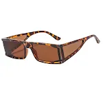 Leopard frame tea slices 