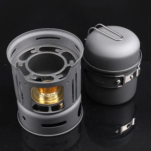 Title 5, Small Outdoor Camping Cookware Set. Enjoy delic...
