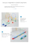 Auxílios de Ensino para Integração Sensorial Infantil Props de Treino Físico Estimula Desenvolvimento Motor e Integração Sensorial — foto 13