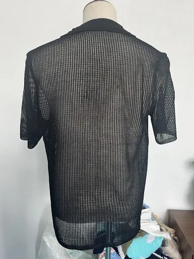 Title 13, Camisa Masculina Fresca Suéter Casual Respiráve...