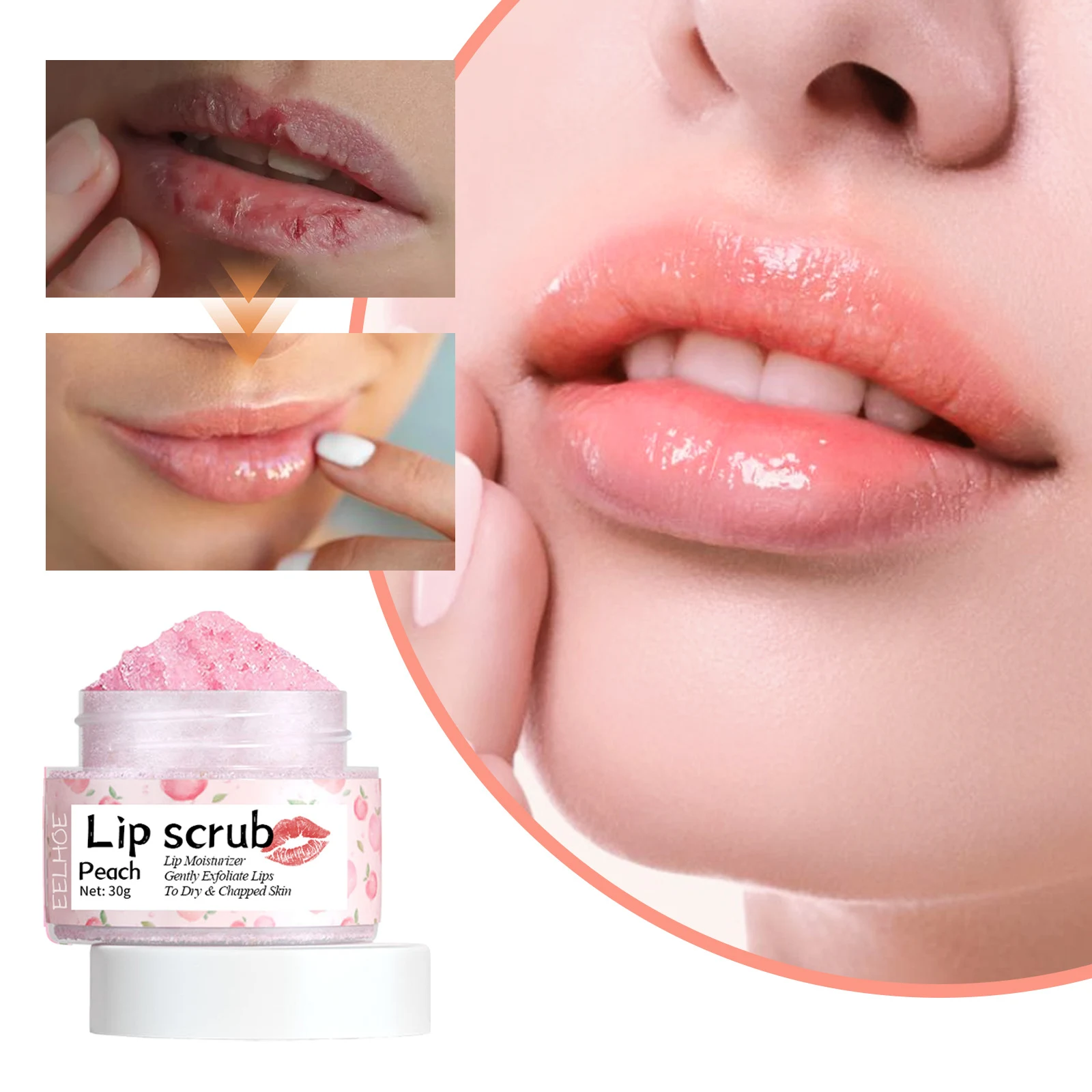 Title 4, Feuchtigkeitsspendender Lippenbalsam gegen Riss...