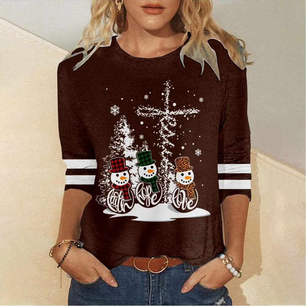 3D Digital Printed Casual Long-sleeved Women's Clothing, offering comfort and style for everyday wear. Discover the perf — photo 7