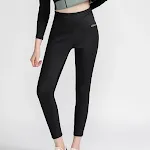 Roupa de yoga suada para corrida feminina, roupa de compressão que aumenta a transpiração, perfeita para treinos quentes e intensos. — foto 4