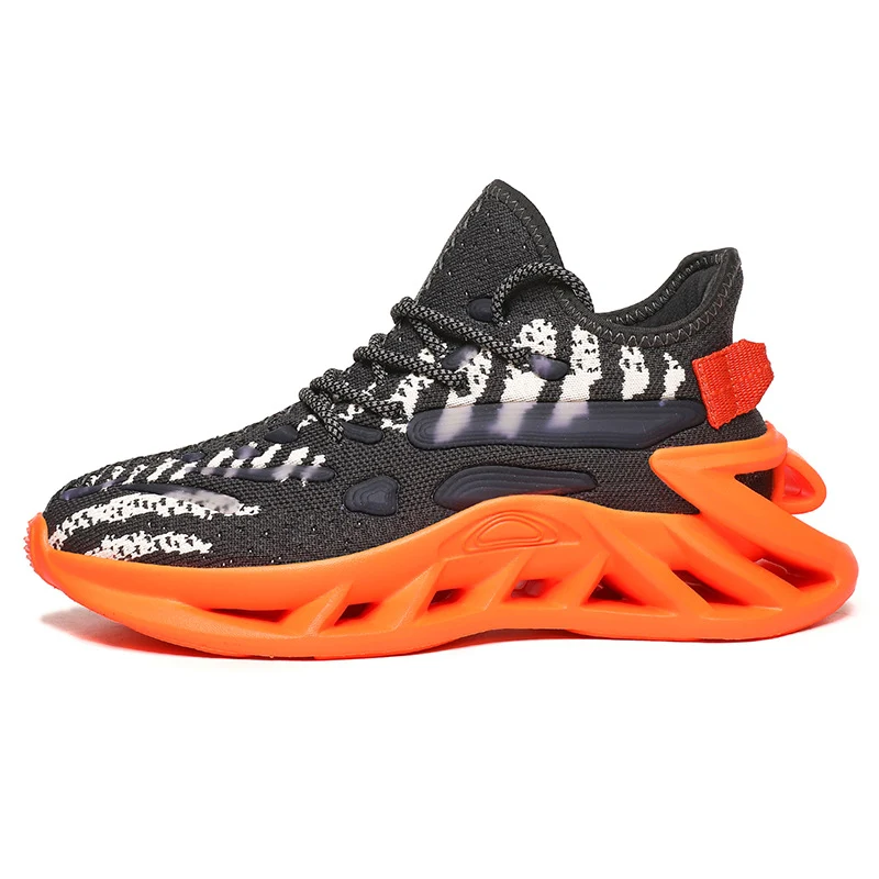 Chaussures homme en mesh tissé pour la pêche, semelle épaisse, sport décontracté lumineux, polyvalentes, idéales pour le quotidien et le sport. — photo 3