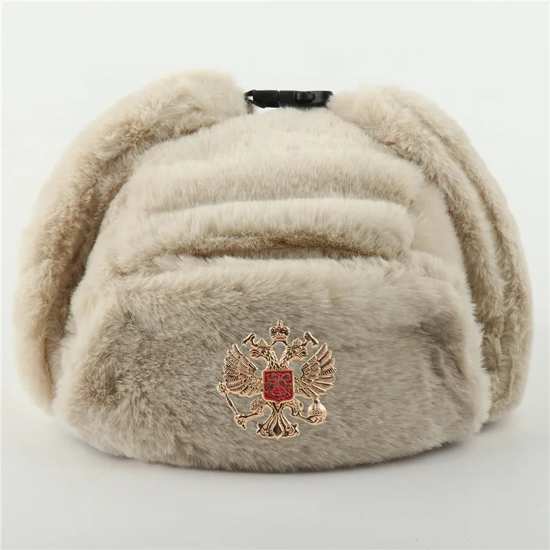 Title 11, Mens And Womens Rabbit Fur Outdoor Hat Ear Pr...