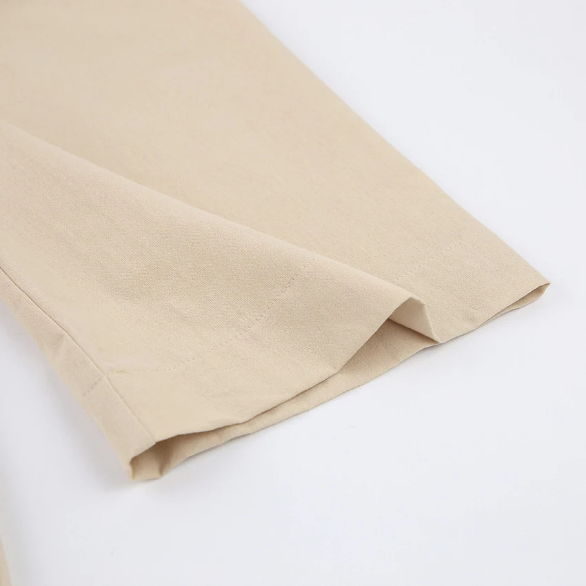 Title 24, Ladies Robe Trousers Casual Cotton And Linen S...