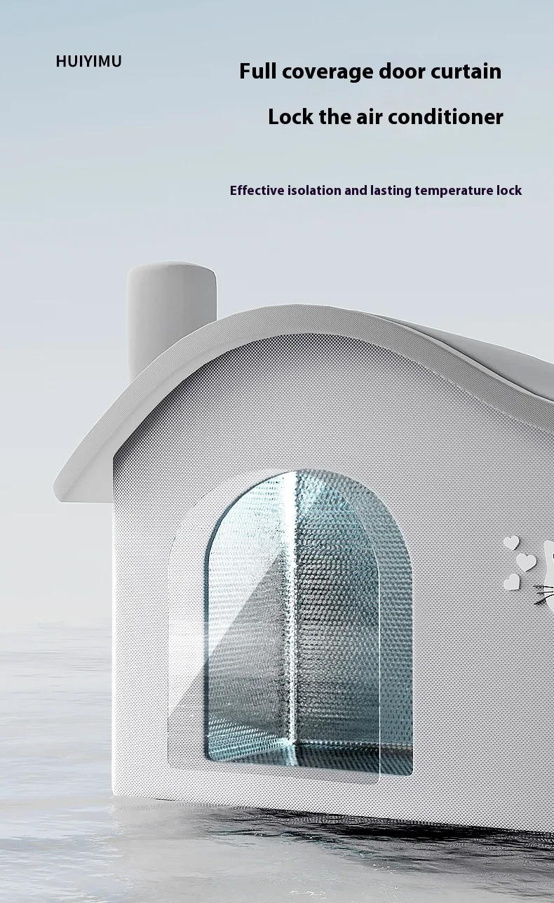 Title 2, Cat Air-conditioned House Cooling Summer Keep y...