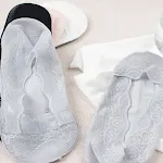 Calcetines de encaje de algodón fino para mujer, talla grande. Transpirables y cómodos, ideales para un uso diario fresco y elegante. — foto 6