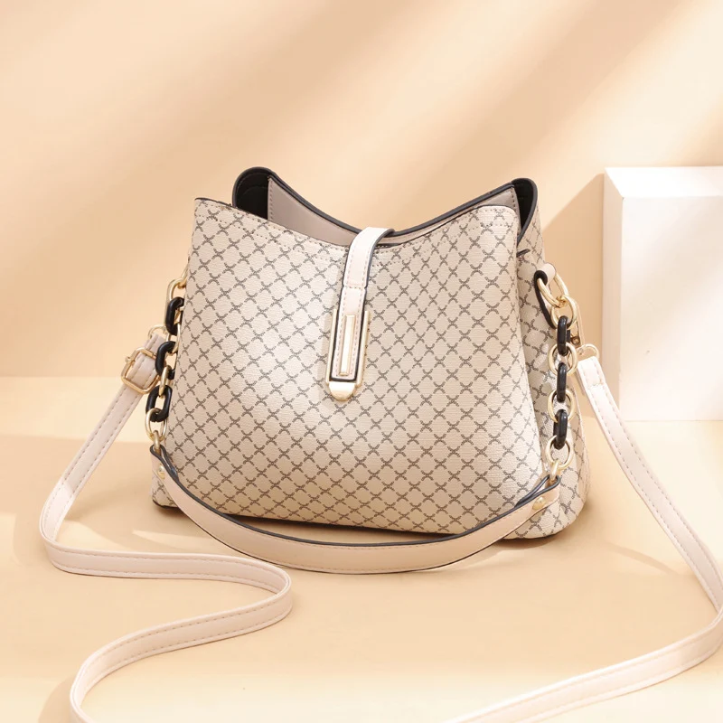 Bolsa Crossbody de Ombro Único Estampada Fashion Simples Perfeita para Uso Diário Leve e Prática Ideal para Mulheres e Meninas — foto 2